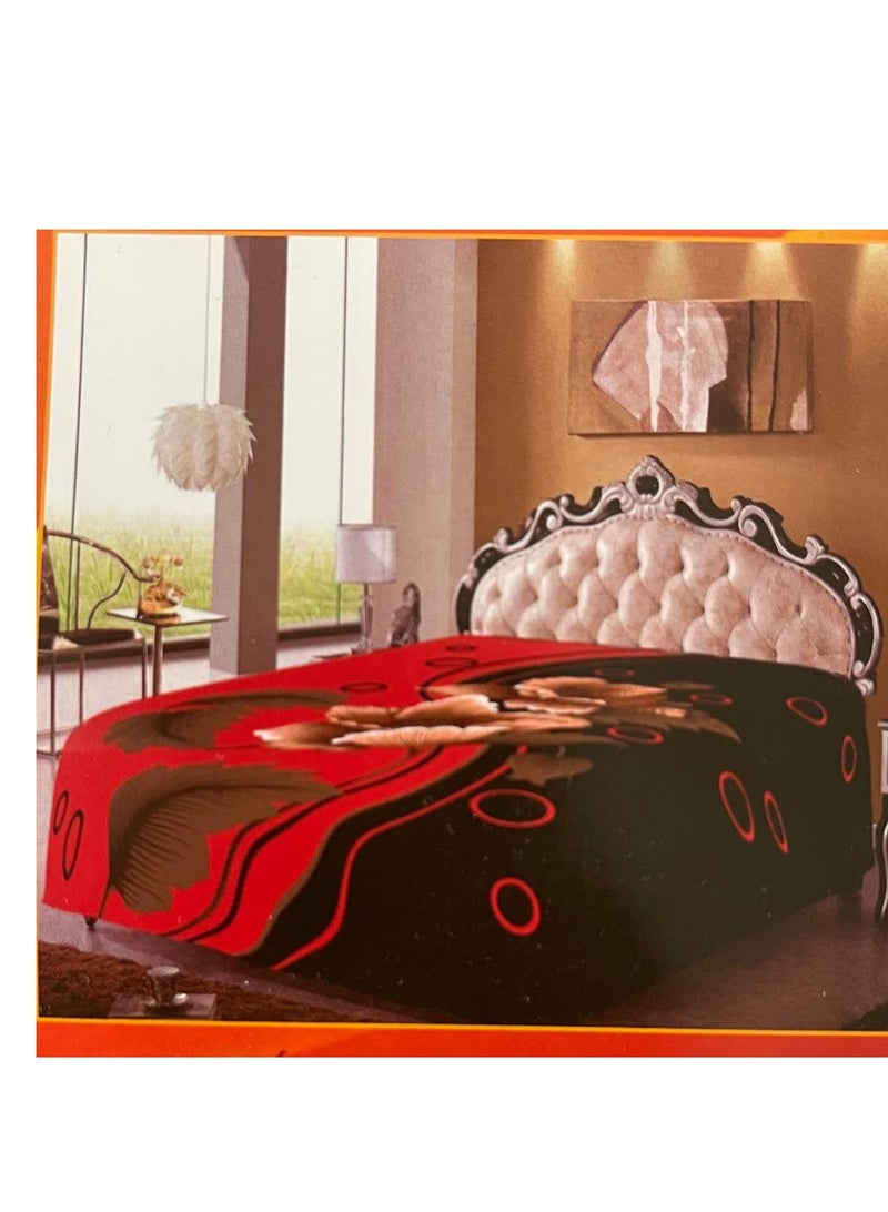 MAARYA LOVE 2 PLY SUPER SOFT EMBOSSED BLANKET - Image 5