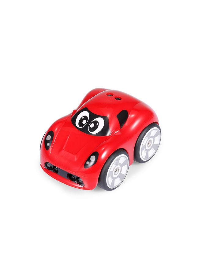 نيبمينينت سيارة صغيرة بمؤثرات صوتية تدور بزاوية 360 درجة مع جهاز تحكم عن بعد 18.4 x 8.8 10سم - Image 1