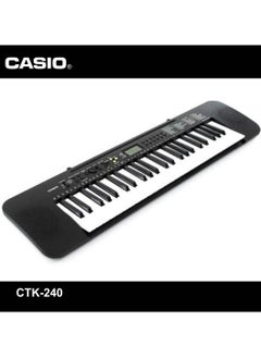 CASIO CTK-240 Digital Musical Piano Keyboard for Beginners 49 Keys 100 Tones 100 Rhythms, Included Power Adaptor  - Image 2