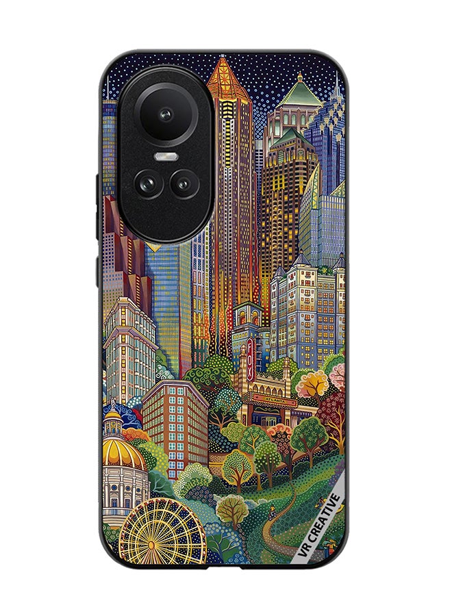 VR CREATIVE Protective Case Cover For Oppo Reno 10 Design Multicolour - Image 1