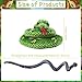 Rakuto 32 Inches Snake Stuffed Animal Boa Constrictor Snake Plush Toy Cool Boa Constrictor Pluhies Gift Realistic Python Props for Kids Party Favor Green - Image 2