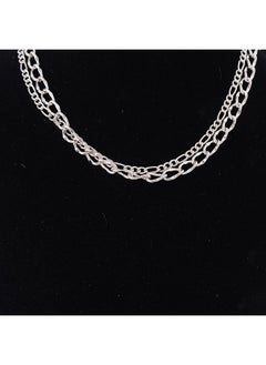 Two layers Necklace in the form of connected rings - pzsku/Z93CF3E2AD76C38B22E85Z/45/_/1729438356/bc14e9e0-50e2-4be3-9089-aae4dee2752b