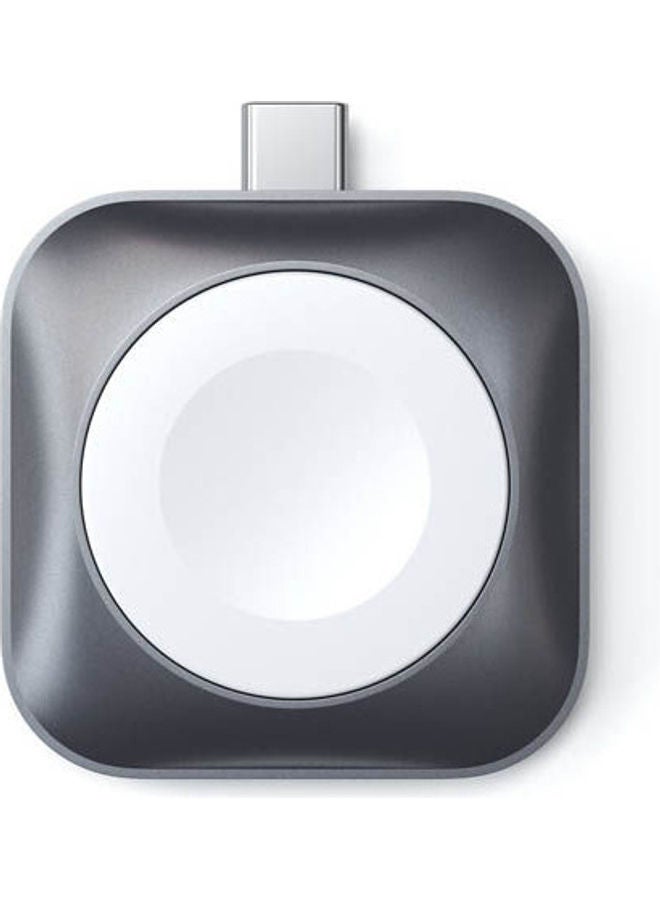 Usb-C Magnetic Charging Dock For Apple Watch Space Gray
