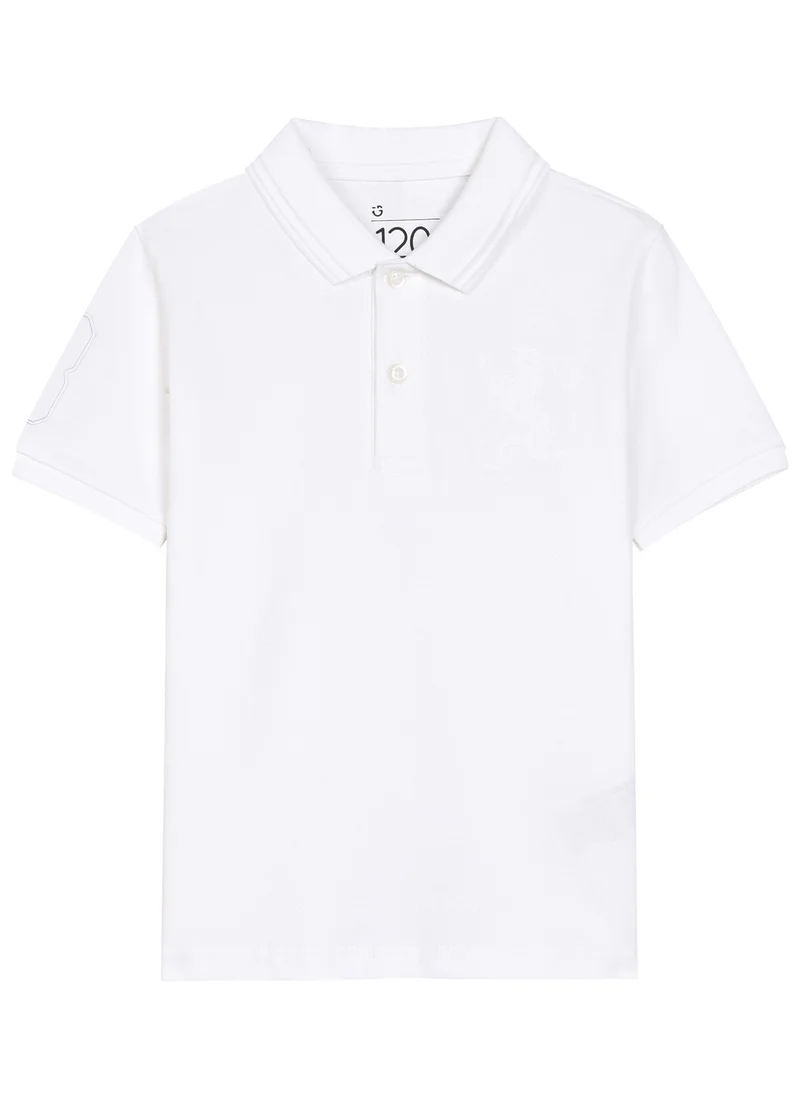 GIORDANO Junior 3D Lion Polo