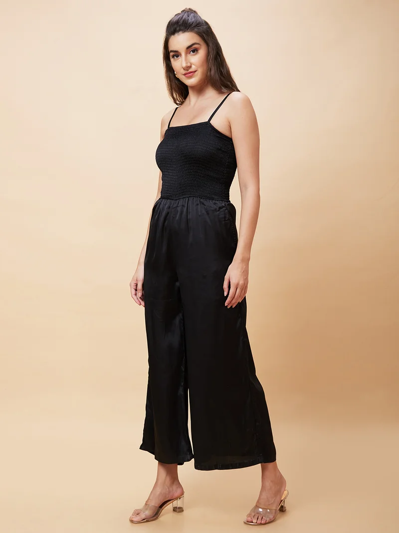 globus Women Shoulder Straps Basic Jumpsuit