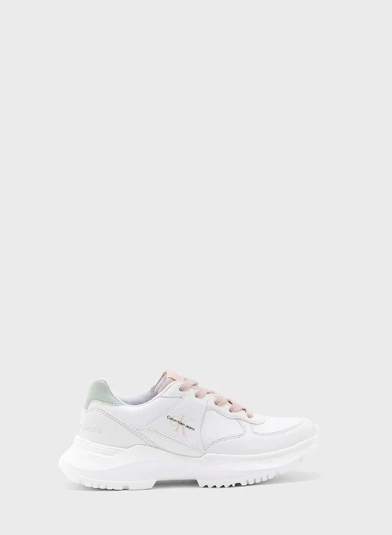 Calvin Klein Jeans Kids Low Top Lace Up Sneakers