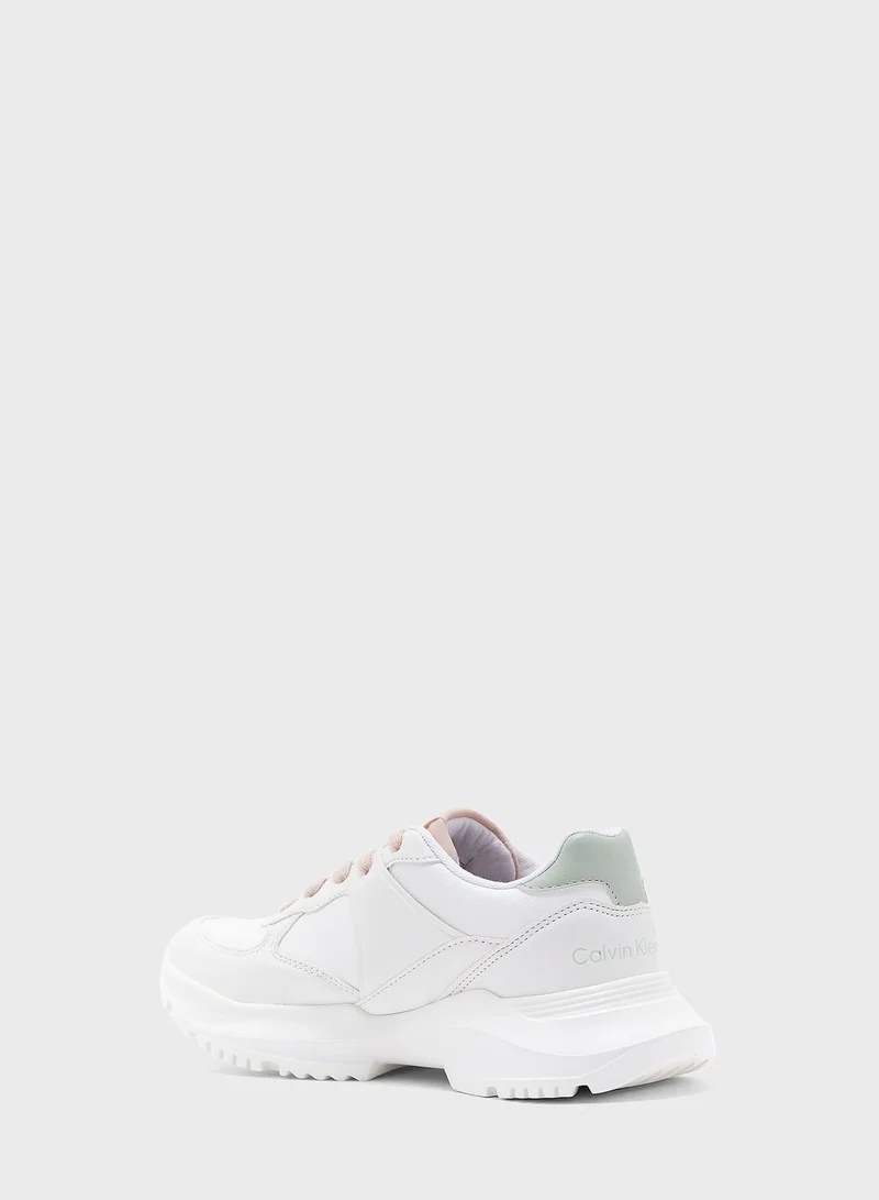 Calvin Klein Jeans Kids Low Top Lace Up Sneakers