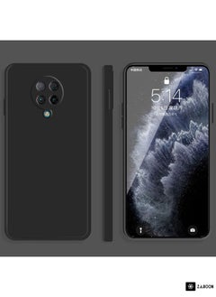 Protective Case Cover For Xiaomi Redmi K30 Ultra Solid Color Imitation Liquid Silicone Straight Edge Dropproof Full Coverage Protective Case