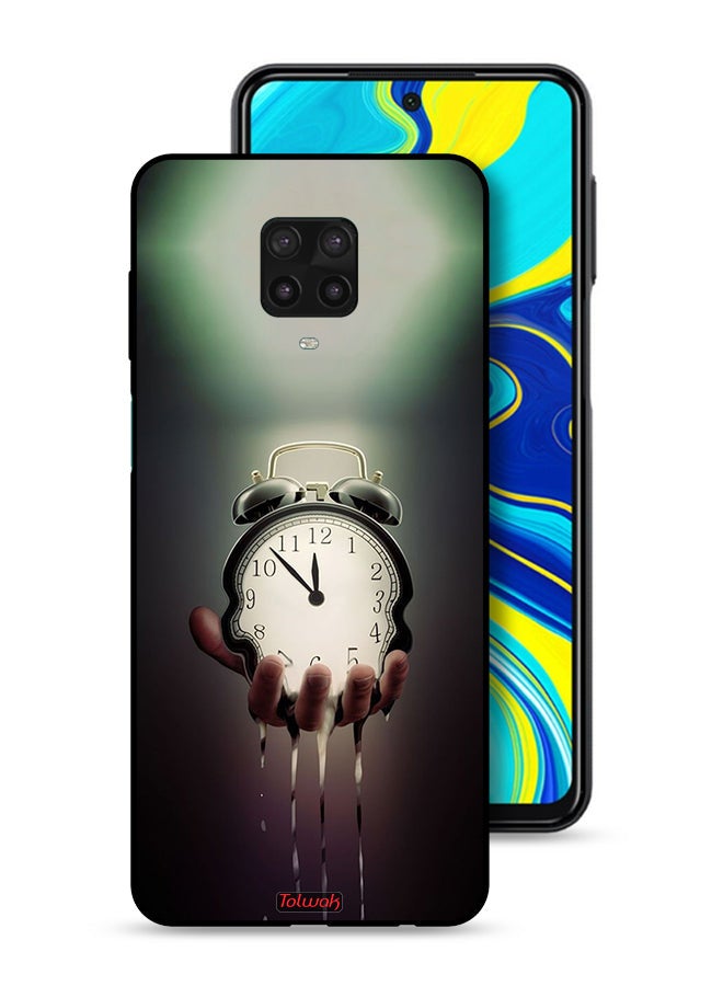Tolwak Xiaomi Redmi Note 9S Protective Case Cover Clock - Image 1