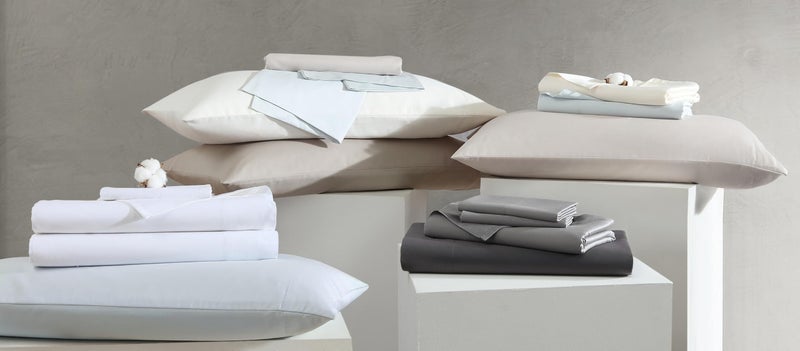 Vera Wang - Queen Size Sheet Set, Soft & Smooth Sateen Cotton Blend Bedding, Deep Pocket, 800 Thread Count, Bed Sheets with Fitted Sheet & Matching Pillowcases (Charcoal) - Image 3