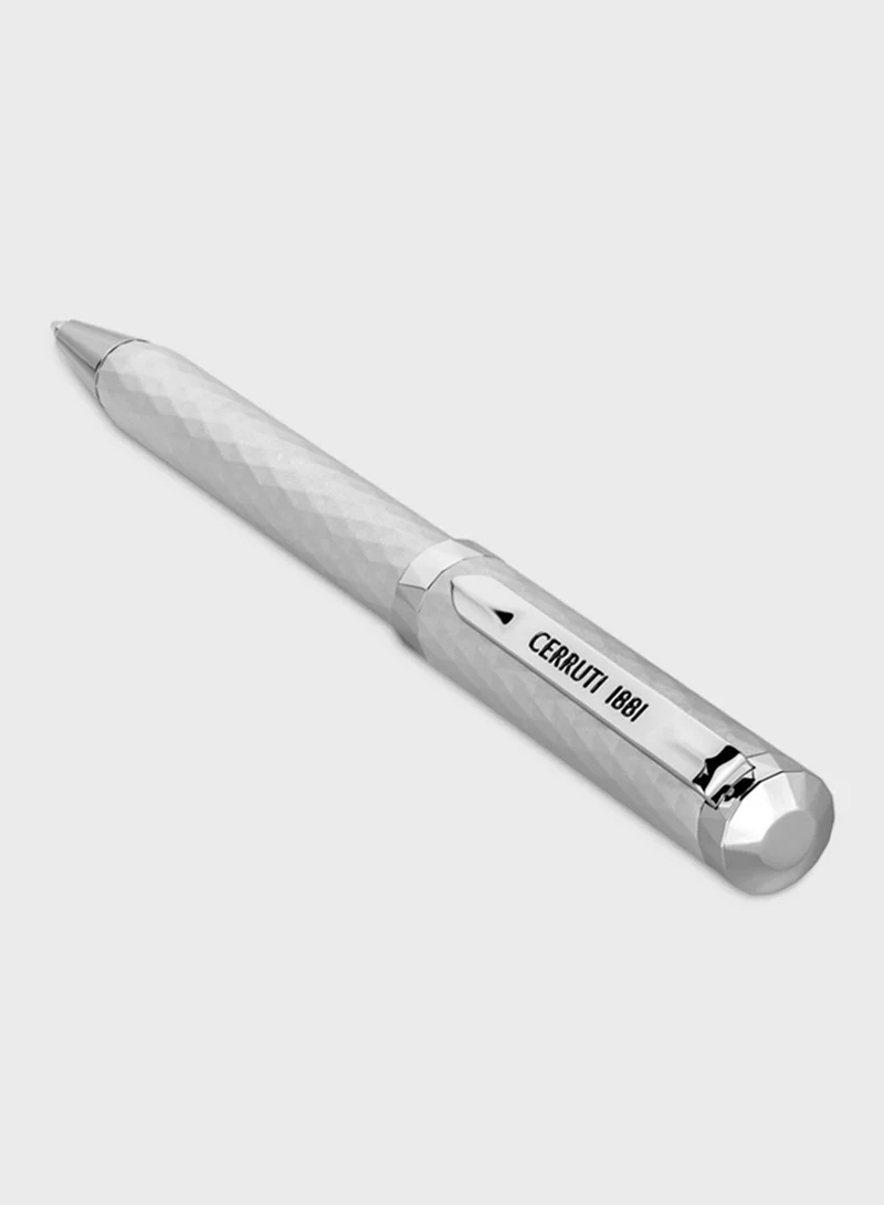 CERRUTI 1881 Façade Blue Ballpoint Pen