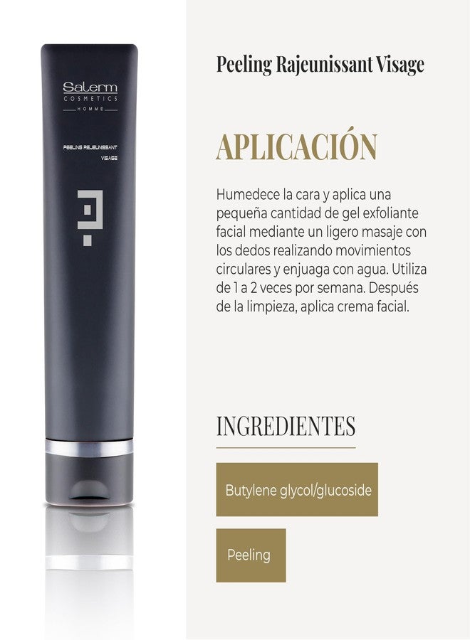 Salerm Cosmetics Homme Peeling Rajeunissant Visage - 6.6 oz - Image 4