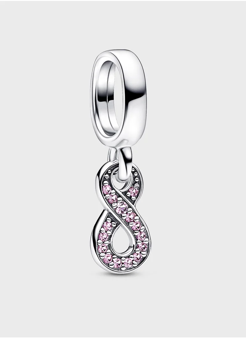 PANDORA Sparkling Infinity Dangle Charm