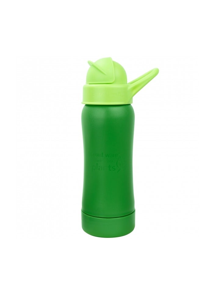 green sprouts Sprout Ware Straw Bottle made from Plants-10oz-Green-9mo+ - Image 1
