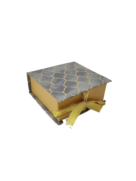 ACL Creations 4-Caviti Box/Ladoo Box/Choclate Box | Pack of 2 | Assorted Colours | Empty Cardboard Box for Wedding Packaging, Birthday Hamper, Diwali Hampers, Corporate Gifting - Image 1