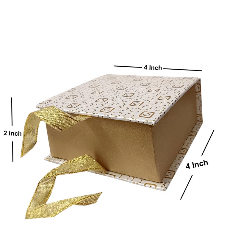 ACL Creations 4-Caviti Box/Ladoo Box/Choclate Box | Pack of 2 | Assorted Colours | Empty Cardboard Box for Wedding Packaging, Birthday Hamper, Diwali Hampers, Corporate Gifting - Image 3