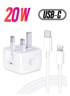 iPhone Charger Fast PD 20W USB C Wall Charger Fast Charging Type-C USB Charger Plug Universal Travel Adapter Type C Wall Plug Compatible for iPad Pro,iPad mini, iPhone 13 Pro/13 Pro Max