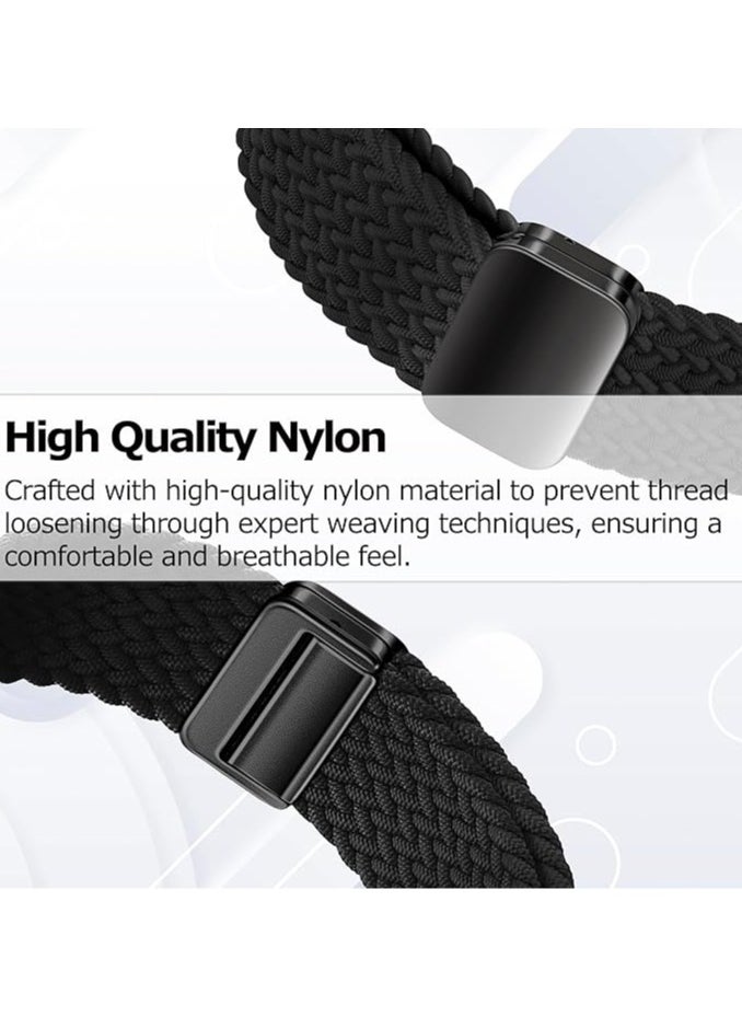 TEMPO Braided Sport Replacement Band Compatible with Whoop 4.0 Fitness & Activity Tracker, Soft Polyester Elastic Strap Easy to Use and Perfect for Every Occasion  - Image 3