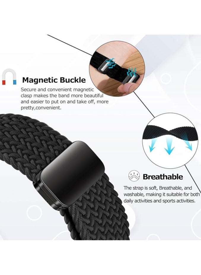 TEMPO Braided Sport Replacement Band Compatible with Whoop 4.0 Fitness & Activity Tracker, Soft Polyester Elastic Strap Easy to Use and Perfect for Every Occasion  - Image 4