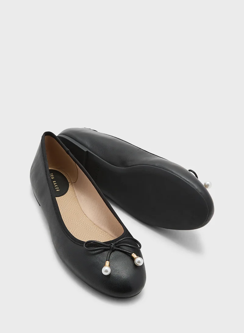 تيد بيكر Bow Knot Ballerinas