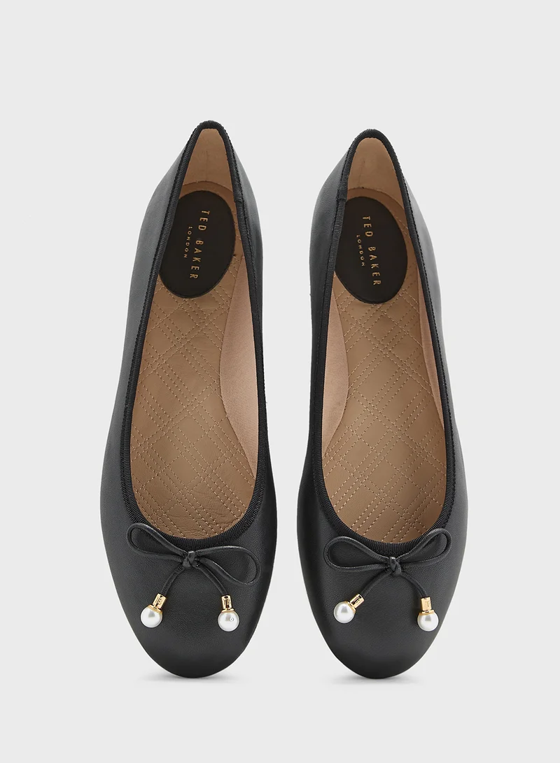 تيد بيكر Bow Knot Ballerinas