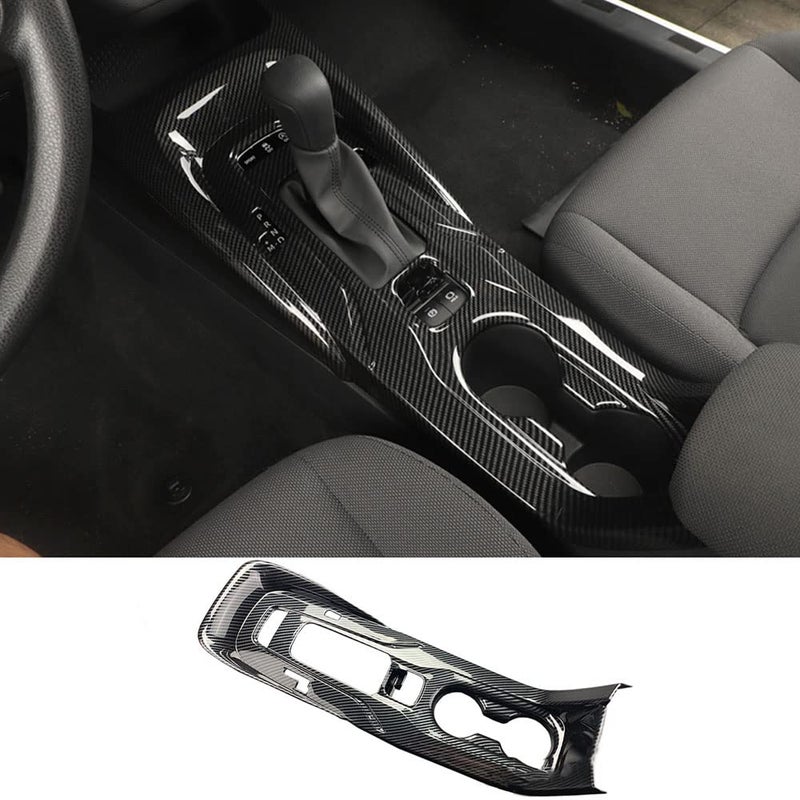 BOYUER for Toyota Corolla 2020 2021 202220192022 Corolla Hatchback ABS Center Console Gear Shift Panel Frame Cup Holder Cover Interior Decoration TrimNOT for Cross and 20232025 Corolla