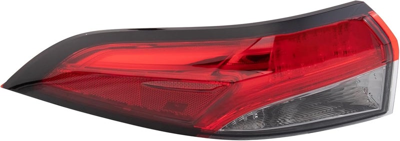 TRQ Left Outer Rear Tail Light Assembly for 2020-2022 Toyota Corolla - Image 1