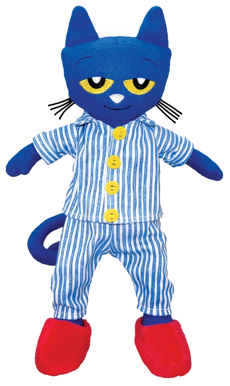 MerryMakers Pete the Cat Bedtime BluesPlush Doll, 14.5-Inch - Image 5