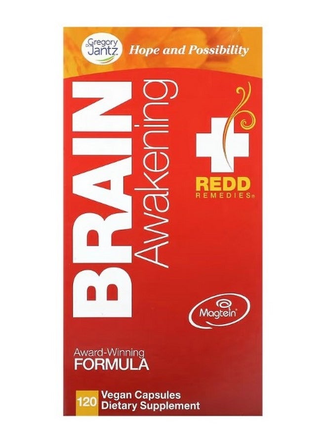 REDD REMEDIES Brain Awakening 120 Vegan Capsules  - Image 1