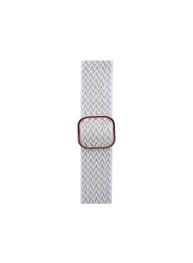 Braided Solo Loop Stretchy Strap Compatible with Apple Watch Band SE 42/44/45mm iWatch Series 7/6/5/4/3/2/1  - Image 2