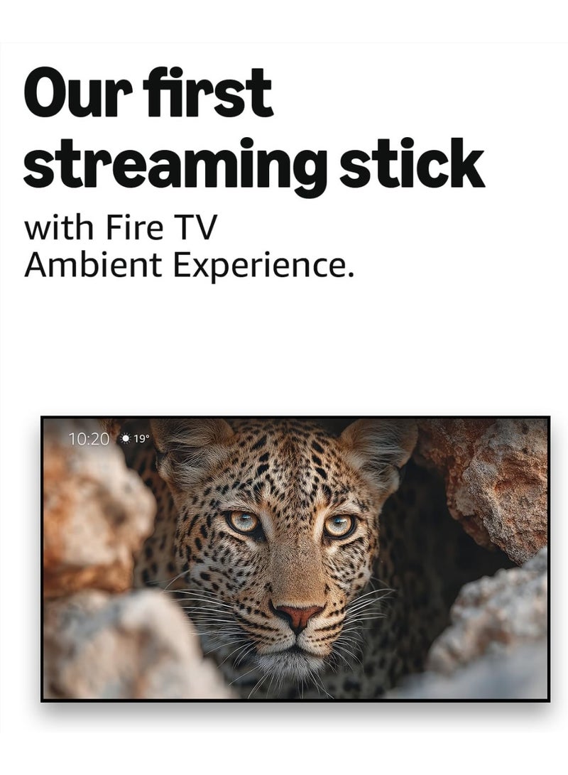 Amazon Publishing Fire TV Stick 4K Max (Newest gen), supports Wi-Fi 6E, Ambient Experience, find TV programmes faster with Alexa+ - Image 2
