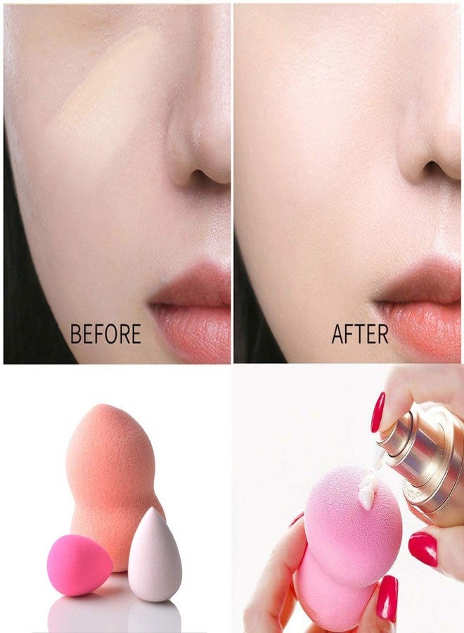 Nidy� Makeup Preminum Beauty Sponge Blender Puff Set - Latex-Free Multipurpose Shape and Colors - Set of 9 - Image 4