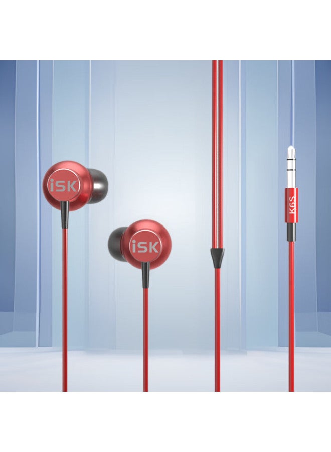 Isk K6s In-ear Monitoring Headphones For Mobile Phones, Computers, And Professional Earphones For Music And Recording, K6s - Pure Sound Quality - Image 5