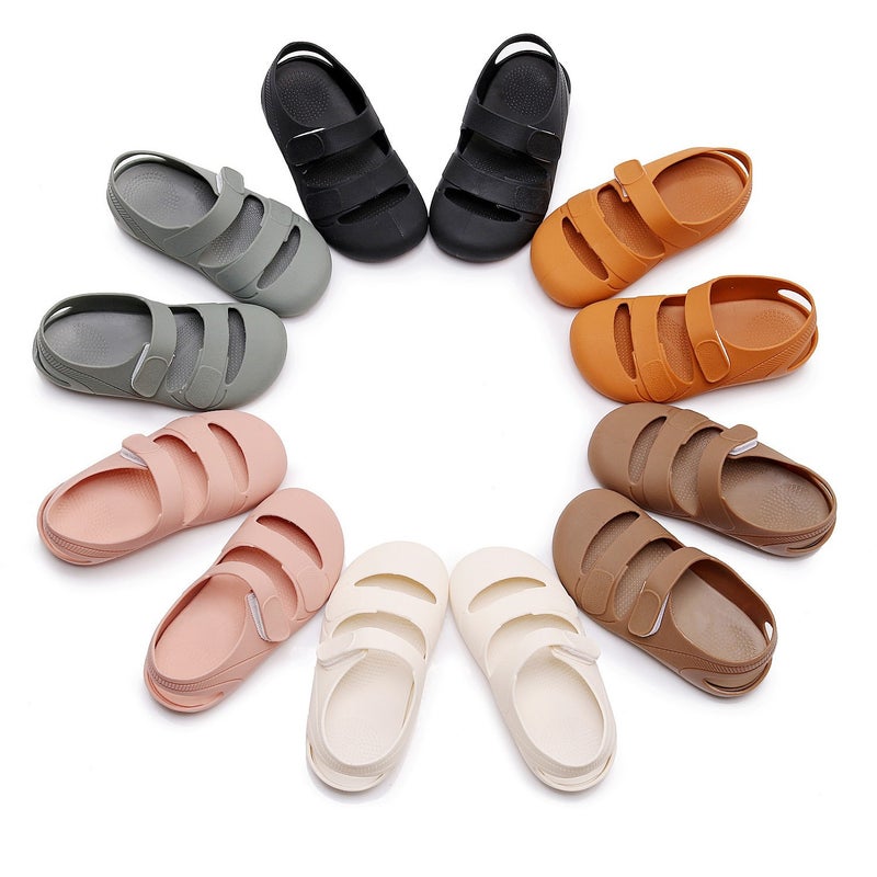 Summer Children'S Sandals Boys And Girls Baby Sandals Baotou Casual Korean Soft-Soled Non-Slip Beach Shoes - Image 2