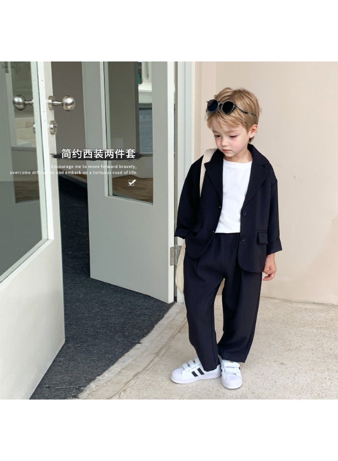 Shougu Boys' Fashionable Small Suit Set  - Image 1
