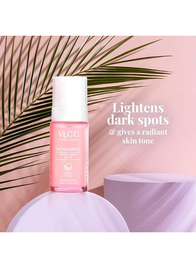 VLCC Pro Radiance Skin Brightening Serum - 40ml | Nourish, Rejuvenates Skin, Lighten Dark Spots, and Evens Out Skin Tone | With D-White Complex, Nutmeg Oil & Acai Berry. - Image 3