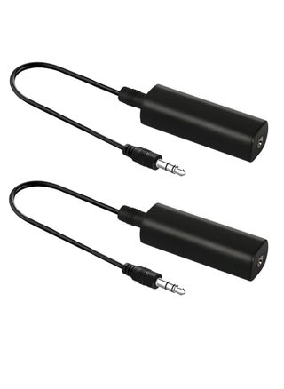2 Packs Ground Loop Noise Isolator for Car Audio or Home Stereo System Eliminate Buzzing Noise Eliminating Audio Noise Effectively Portable and Easy to Use Ground Loop Isolator with 3.5mm Audio Cable - pzsku/Z93D0994A2DE1956DE6BCZ/45/_/1722790877/e909ec25-5aa0-49ed-84a5-d1fe789604ac
