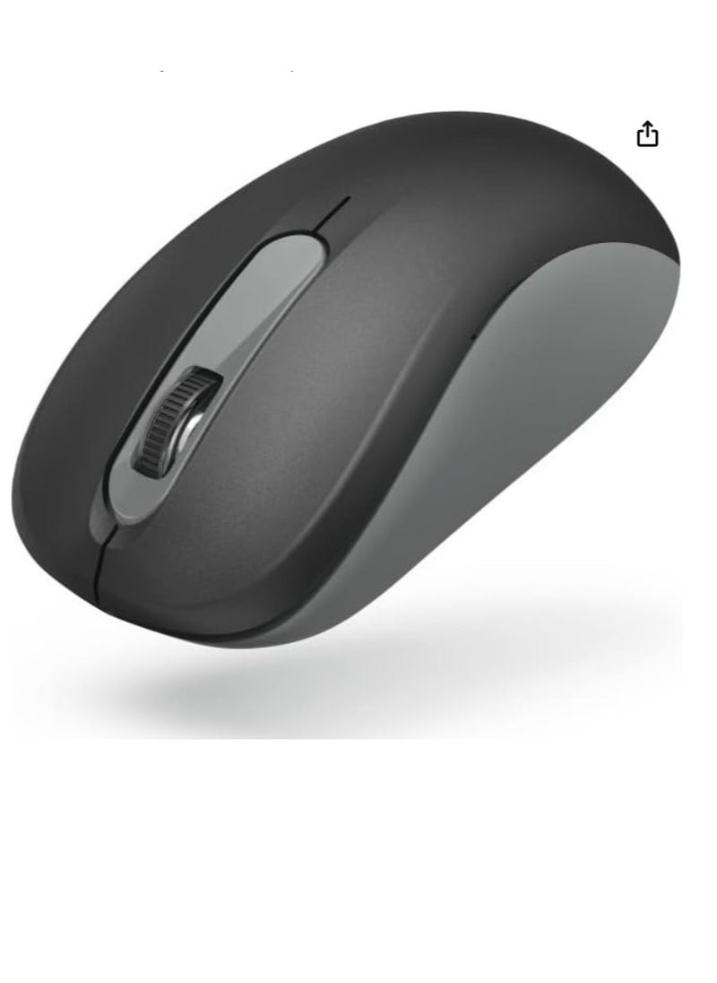 Hama - Wireless Optical Mouse AMW-200 with 3 Buttons, Anthracite/Black - Image 1