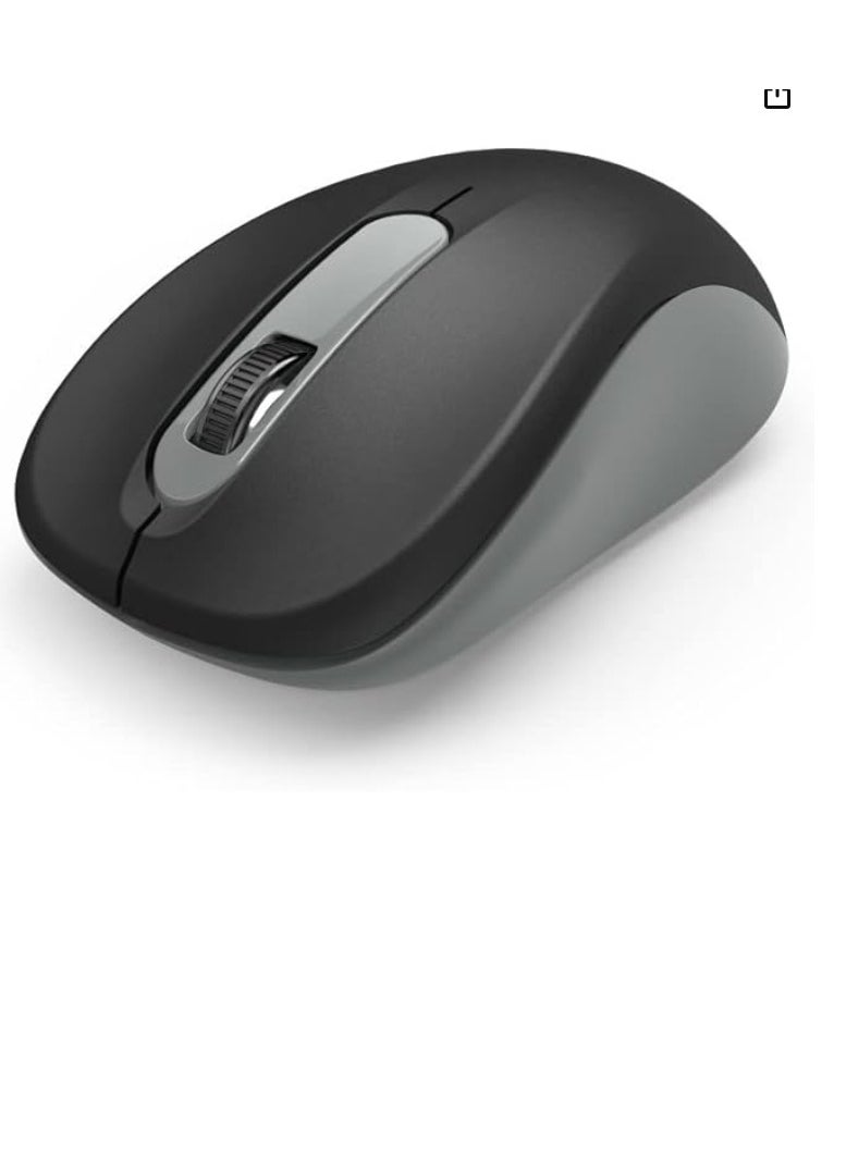 Hama - Wireless Optical Mouse AMW-200 with 3 Buttons, Anthracite/Black - Image 1