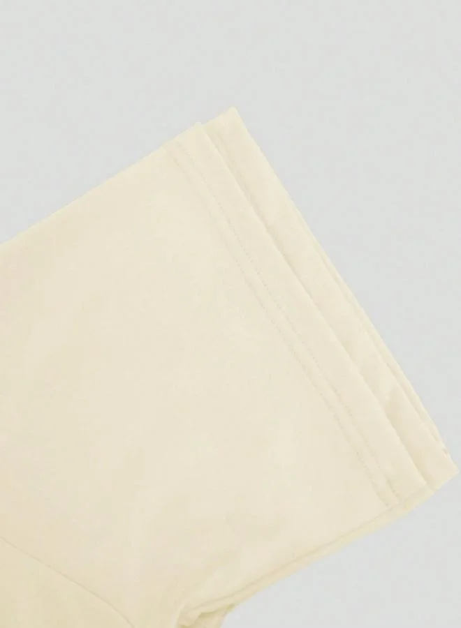 Take Two  Beige Plain T-Shirt and Shorts Co-ord Set for Women | Best Price UAE