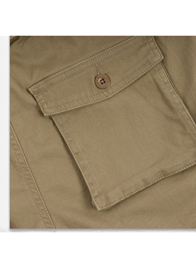 MARWAN Boys Twill Cargo Pants with Adjustable Waist Belt - Image 4