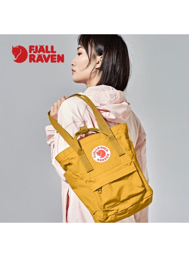 Fjallraven Backpack For Men And Women, Handbag Kanken Totepack Backpack 23710-160 Ochre Color 14l