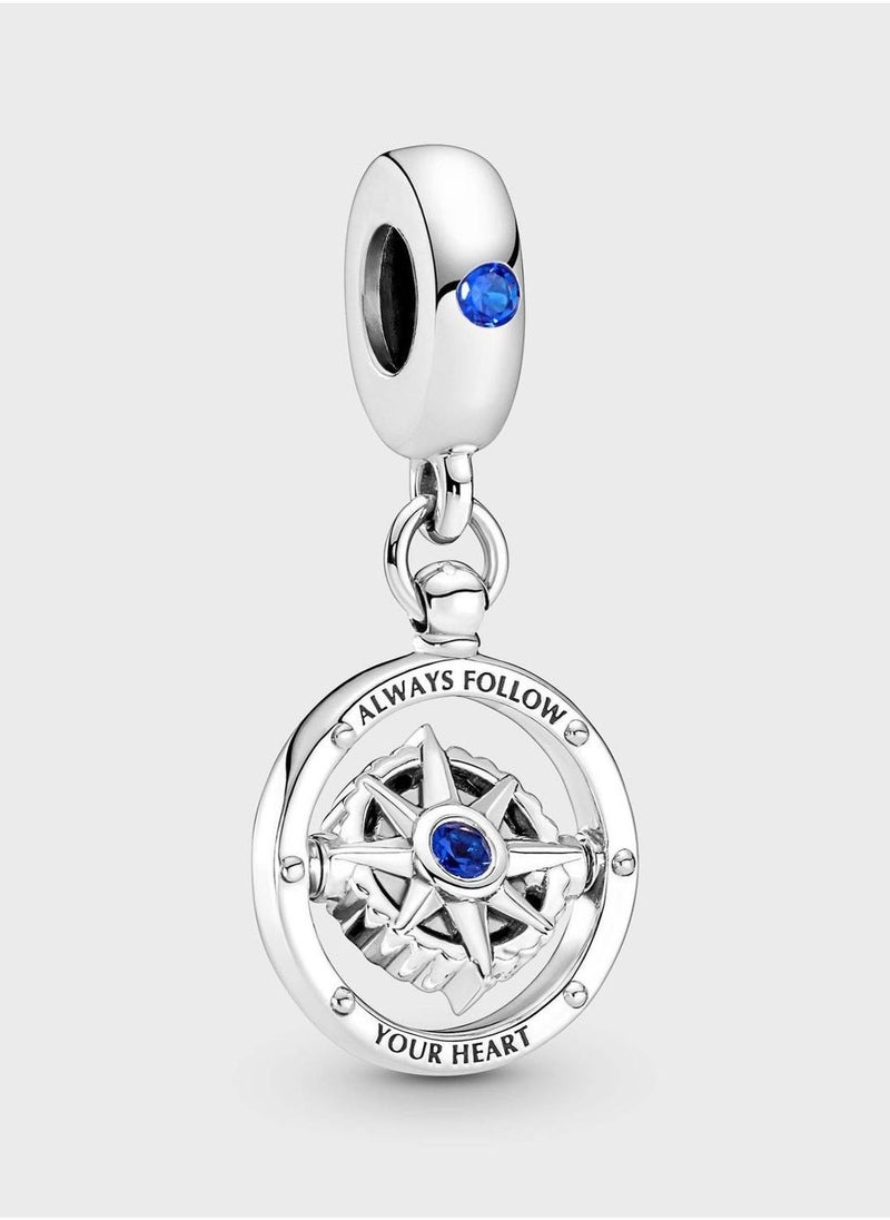 PANDORA Spinning Compass Dangle Charm  - Image 1