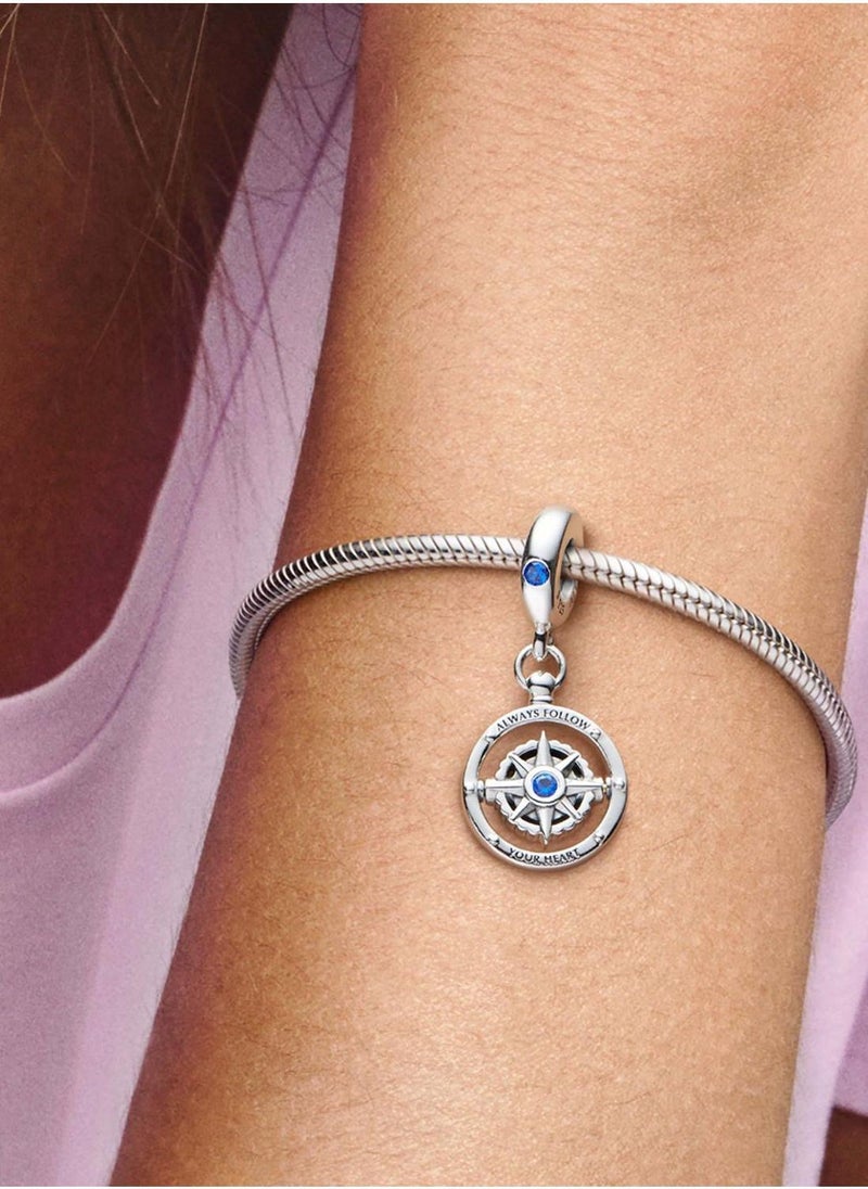 PANDORA Spinning Compass Dangle Charm  - Image 5