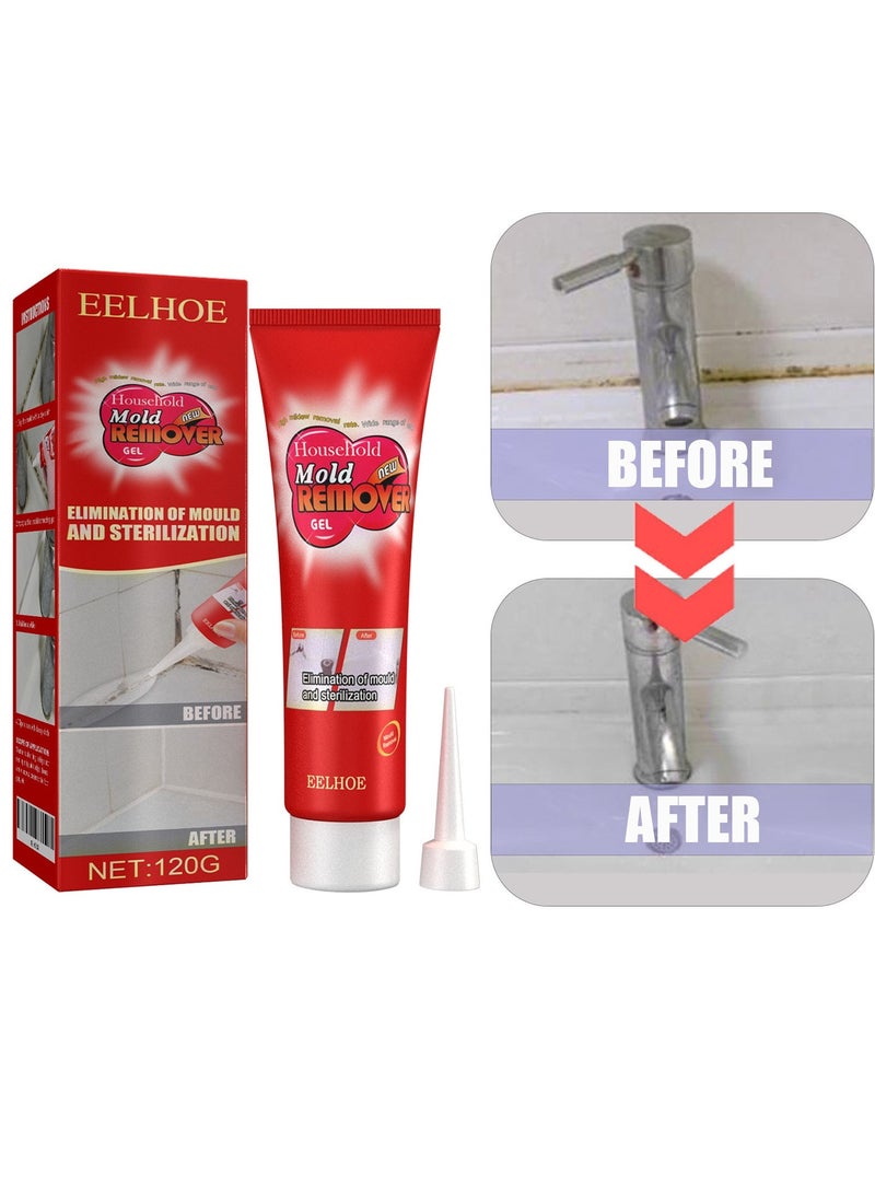 EELHOE Mold Removal Gel, Multi-Purpose Mold Remover for Tiles, Walls, and Washing Machines 120g - Image 1