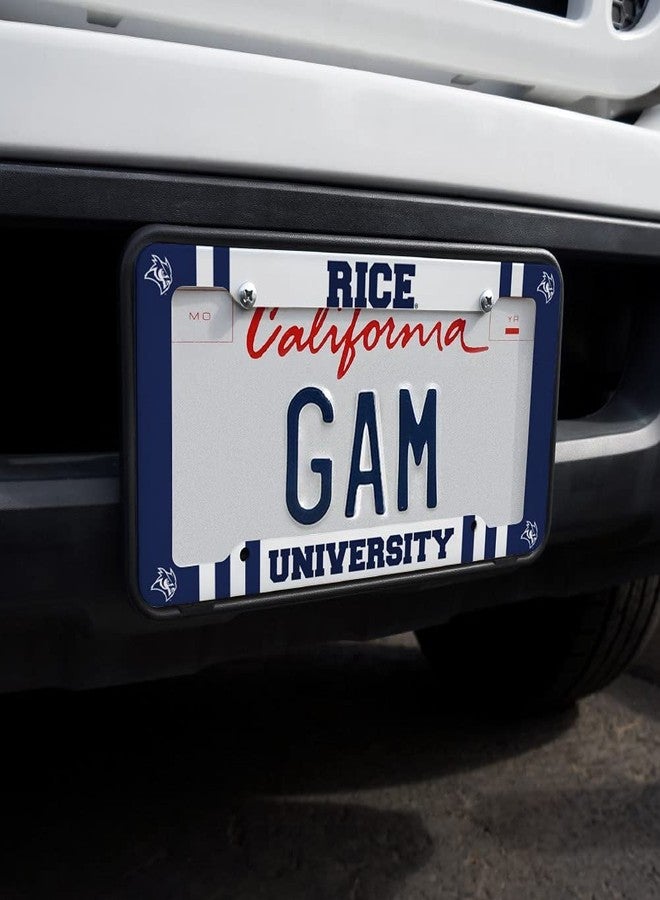 GRAPHICS & MORE Rice University Primary Logo License Plate Tag Frame - Image 2