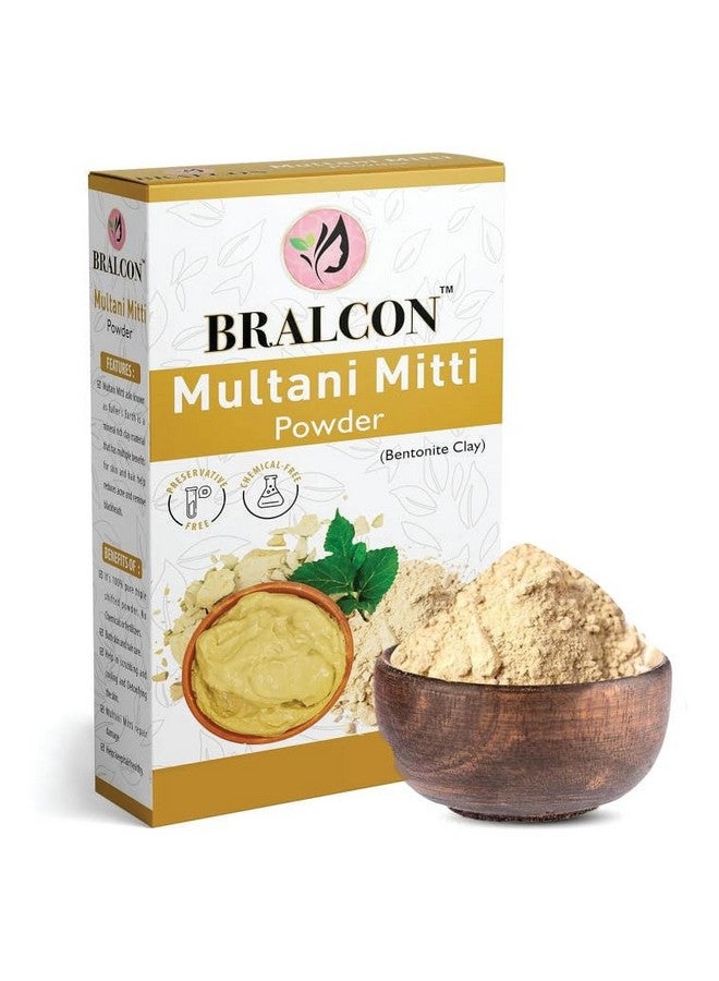 BRALCON مجموعة مسحوق برالكوم ملتي ميتّي، برتقالي، عرقسوس - 300غ (100غ × 3 عبوة) للبشرة، قناع الوجه، الشعر - Image 4