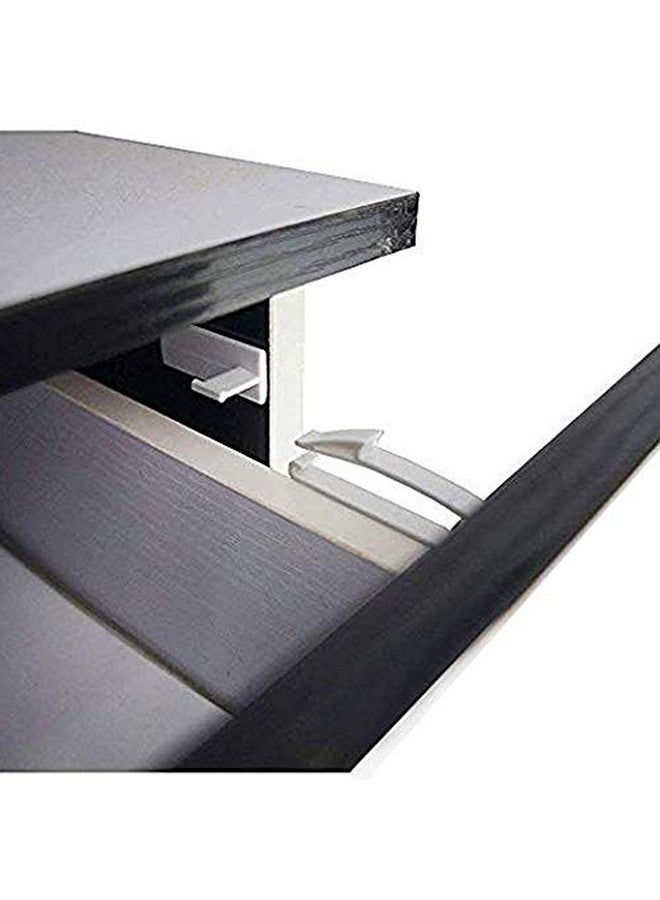 Coolrunner Child Safety Locks Baby Proofing Drawers Locks Coolrunner Baby Safety Invisible Drawer Latches With Strong Adhesive For Baby Care No Tools Or Drilling Required(8 Pack) - Image 1