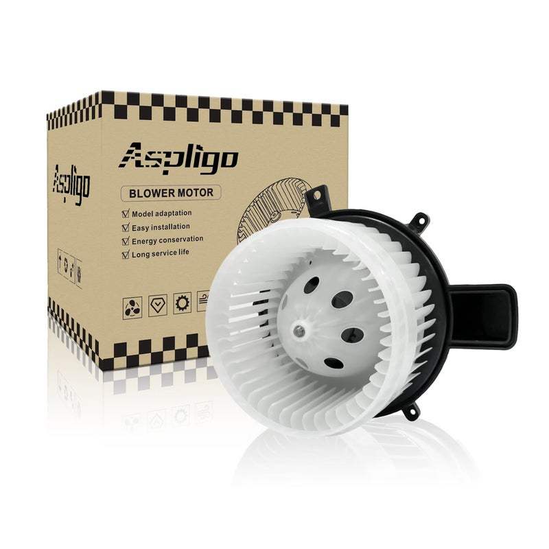Aspligo 700216 Front AC Heater Blower Motor Fan Fit for Chrysler Town Country 20082016 for Dodge Grand Caravan 20082020 Durango 20112019 for Jeep Grand Cherokee 20112019