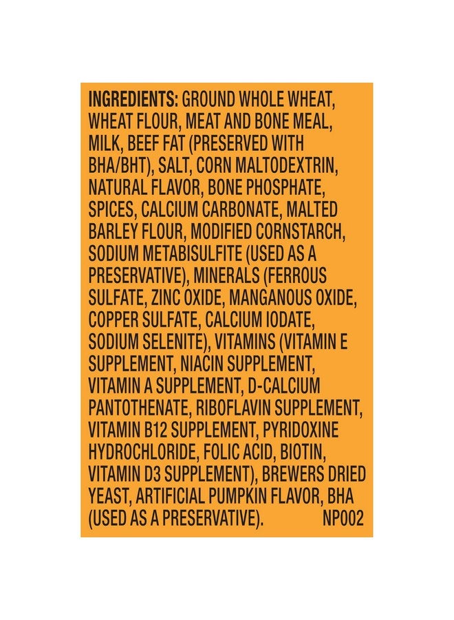 MILK-BONE Milk-Bone Limited Edition Pup-kin Spice Flavor Small Biscuit Dog Treats, 8 Ounce  - Image 4